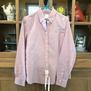 Classic Brooks Brothers button down shirt. Lavender color, new with tags!